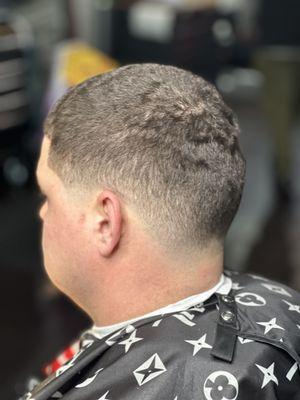 Low bald fade