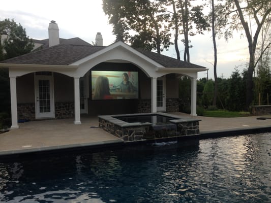 Outdoor Home Theater