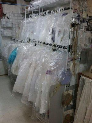 Baptismal and Communion Girl Dresses sizes from Newborn to size 20. Flower Girl Dresses,  special order available.