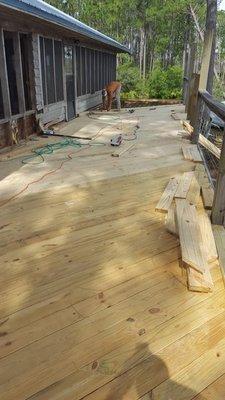 Deck Progress