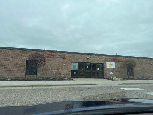 Entrance to Phyllis Wheatley Community Center