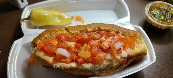 Sonoran hotdog