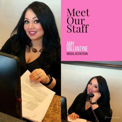 CONTENT CREATION: Creating a "Meet The Staff" segment for social media posts. Introducing staff members to their online audience.