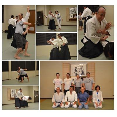 Aikido Yuishinkai students and instructors