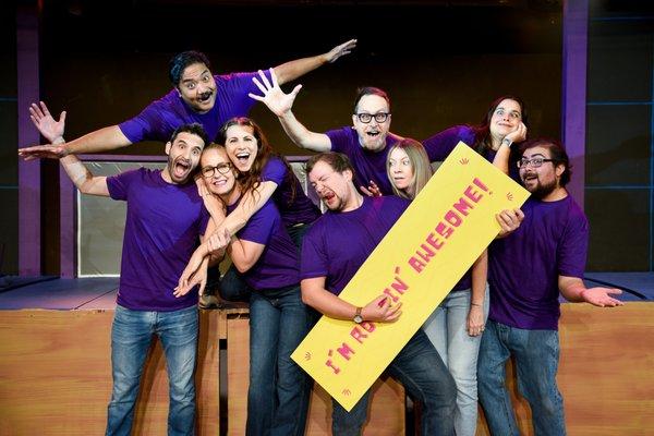 Rockin' Awesome Improv Show is a family-friendly show for kids every Saturday at 11am. Serously Silly!