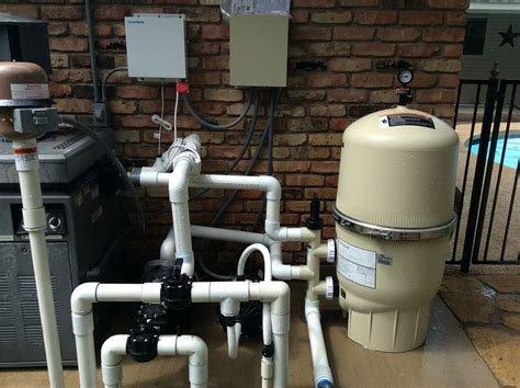 Water softeners and Pool plumbing