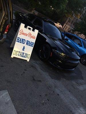 2019 Dodge Charger 
Clean by sincere hand was and Detailing