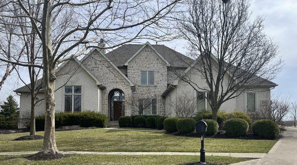 A new roofing system installed by Snyder's in Dublin, Ohio.