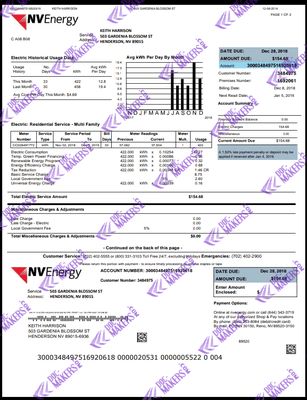 Need proof of residence we can help you.