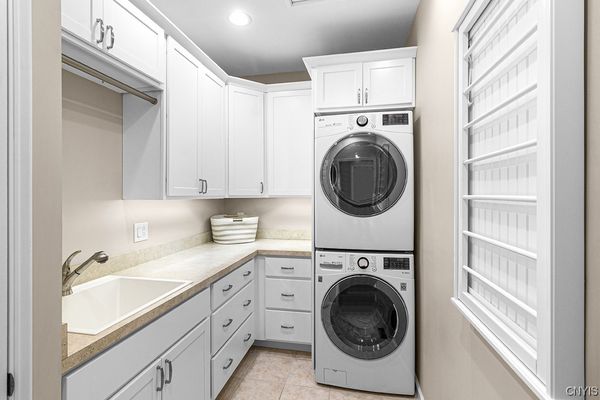 Laundry Room designed with functionality and clean lines