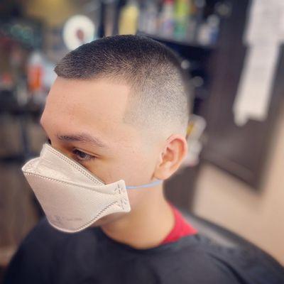 Hair cut by ray Luna instagram @eyeofyourbarber