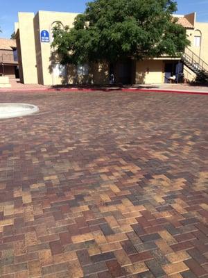 Pavers installation