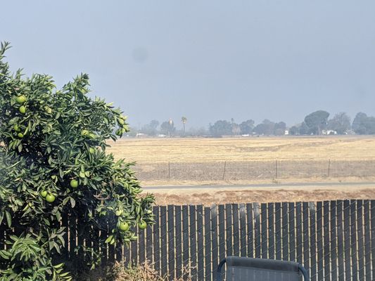 The landscape and air quality in Oakley as of 9/30/2020.