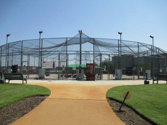 9 station Batting Cages