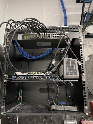 Computer Network Rack