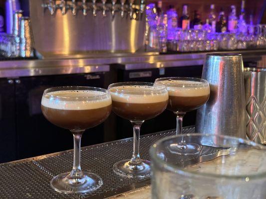 3 espresso martinis