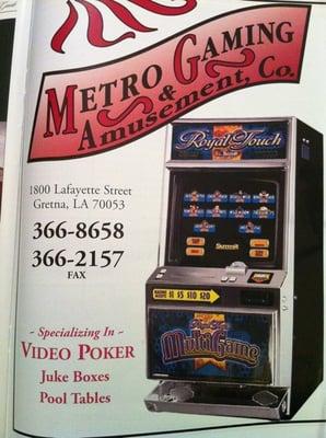 Metro Gaming & Amusement Company