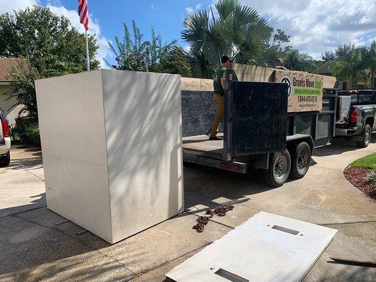 Storm Shelter Removal