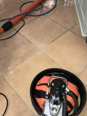 Ceramic tile & grout cleaning