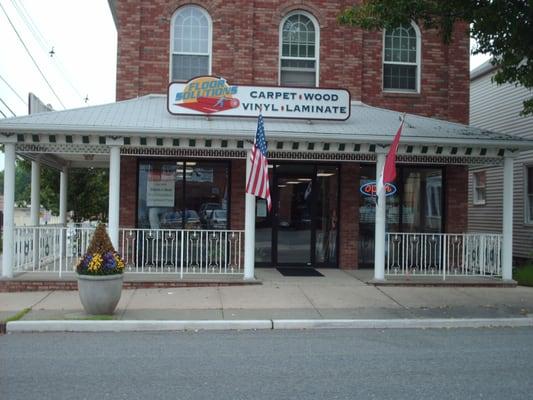 Hackettstown's only floor covering store. On the corner of Main & East Plane streets.