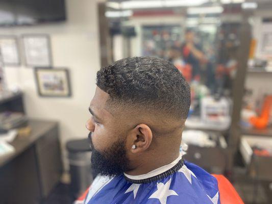 Skin fade