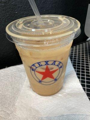 White chocolate Iced Coffee (not good at all)