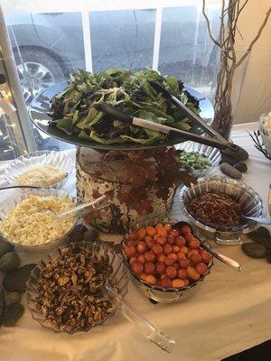 Salad bar catering