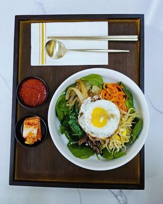 Veggi bibimbap$12