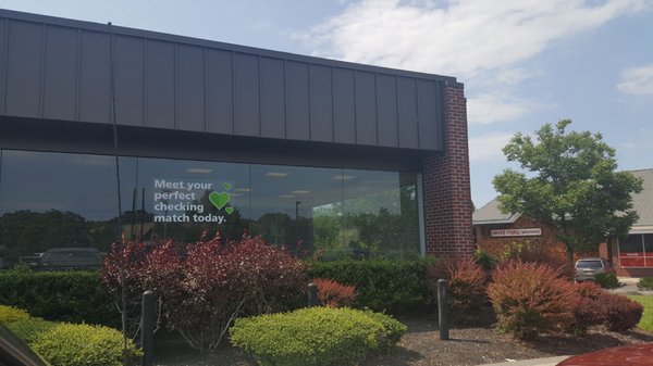 They've recently added a drive thru ATM. Two ATM's,  exceptional customer service, and great hours!