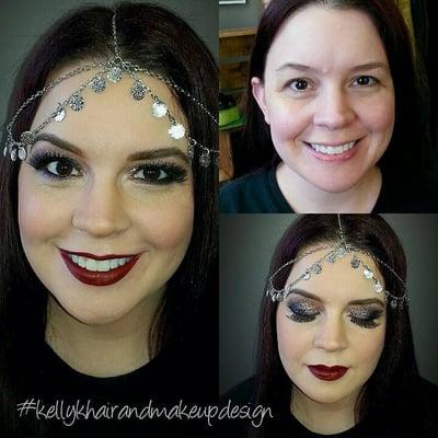 Belly Dancer makeup