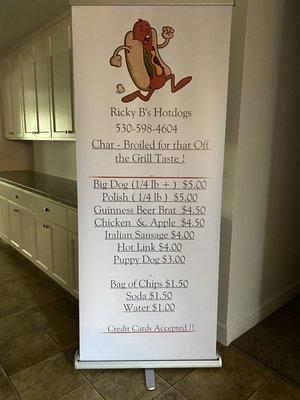 Ricky B’s Hotdogs And Catering