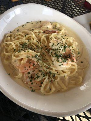 Shrimp alfredo