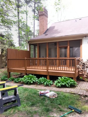 Deck Construction Zebulon NC