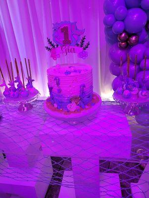 Cake and dessert table