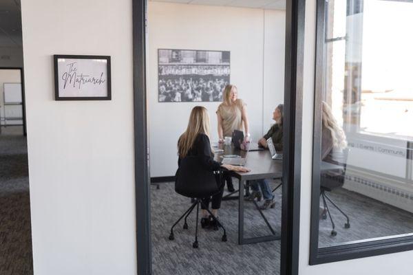 "The Matriarch" conference room