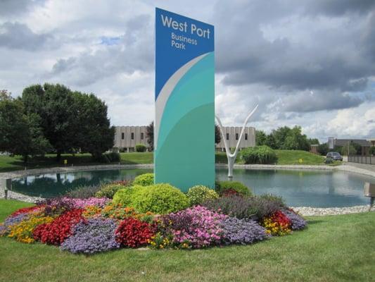 RuderBuilding is located at the beautifully landscaped entrance of the West Port Business Park