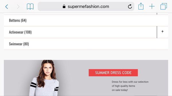 Supermefashion.com is my website