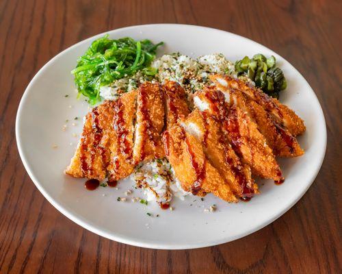 Chicken Katsu dish. Very popular.