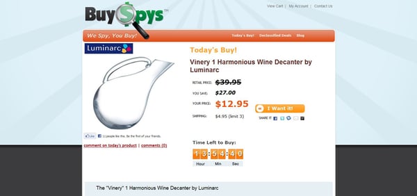 Visage Marketing Group helped Buyspys.com create a home page that is administered on the Volusion back office.