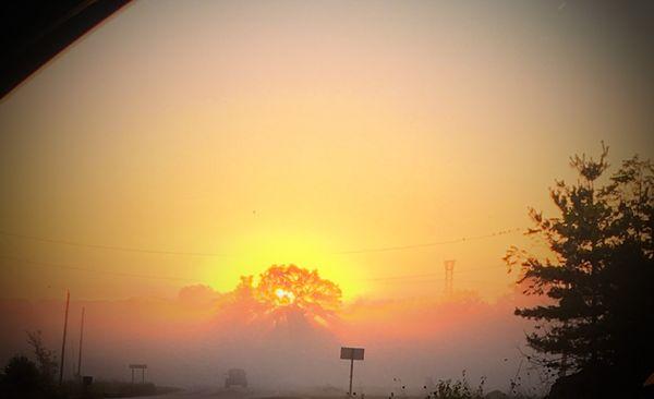 Sunrise at Rustic Wedding Venue, Beloit, WI