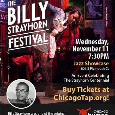 Jumaane Taylor & Starinah 'Star' Dixon w/ Chicago Human Rhythm Project @ Jazz Showcase for the Billy Strayhorn Festival