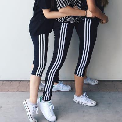 in love with Adidas leggings