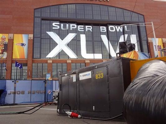 Super Bowl Heating!