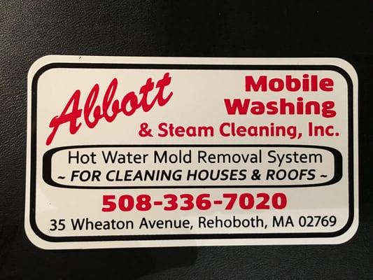 Abbott Mobile Washing & Steam Cleaning