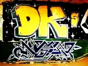 DK's Main Street Skate Park Logo - Kokomo