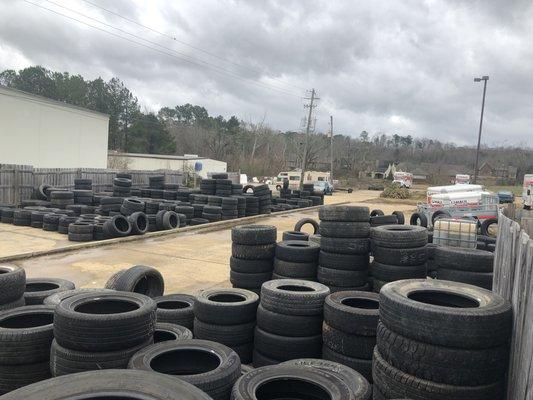 Large selection of new and used tires!