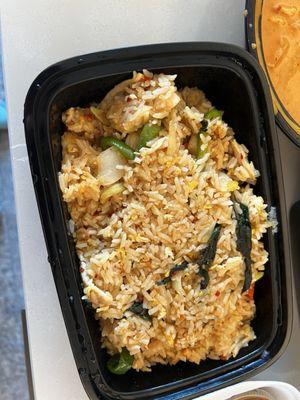 Basil fried rice w/chicken