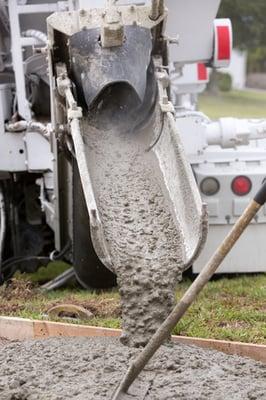 Pouring concrete in Sacramento CA!