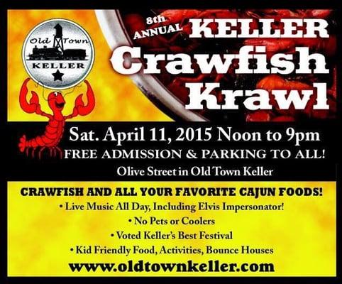 Old Town Keller Crawfish Krawl