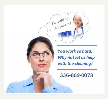 Professional residential cleaning services for homes in and near High Point, Greensboro, Winston-Salem, NC